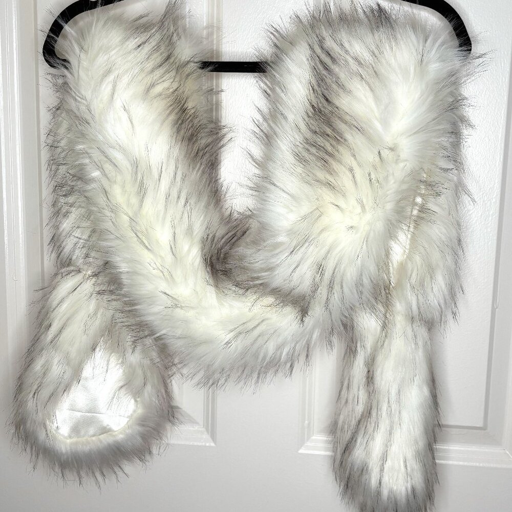 White Fur Stole